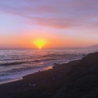 Moonstone Beach Sunset, Cambria