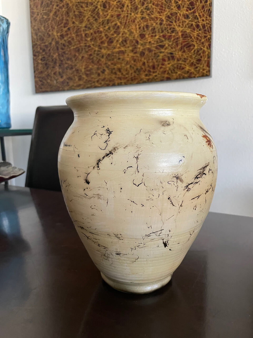 Raku Ceramic Jar